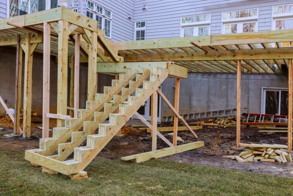 Deck Post Replacement in Long Beach