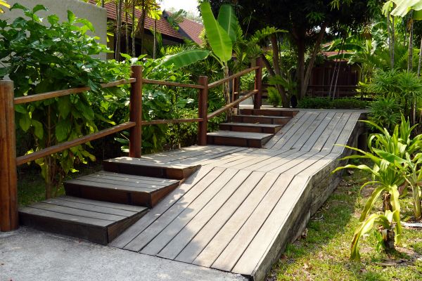 Wood Ramp Installation in Long Beach