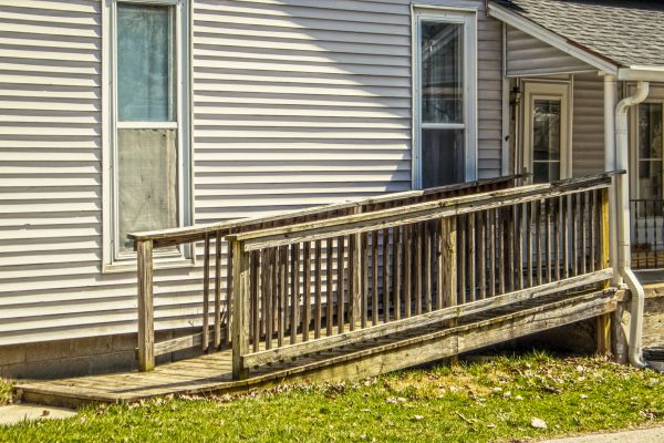 Porch Ramp Construction in Long Beach