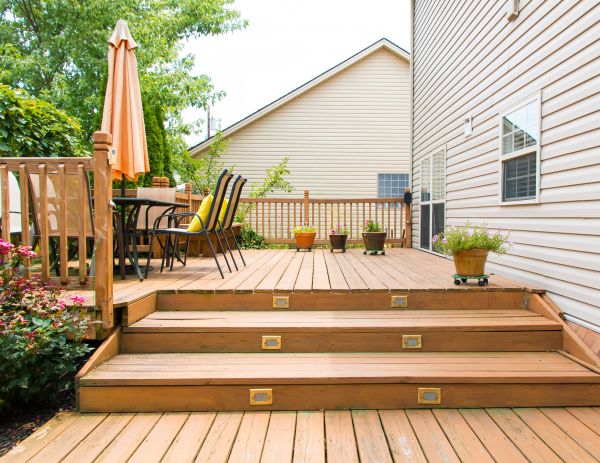 Cost of Wooden Patio Installation in Long Beach