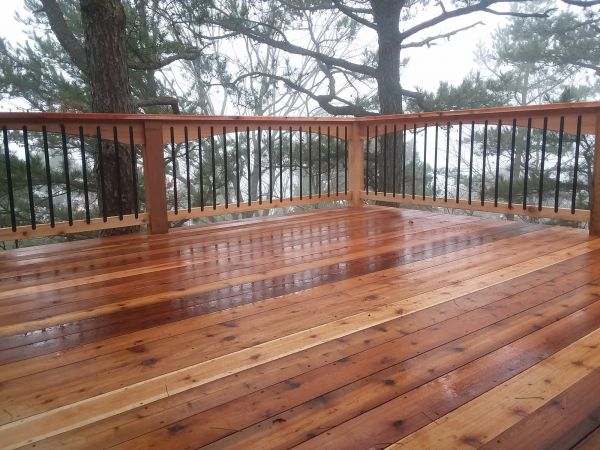 Cedar Deck Repair in Long Beach
